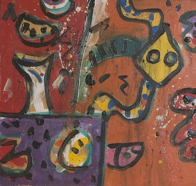 Fish Hunt No 1, Opus 09.322, 1967. Please click to see an enlarged image