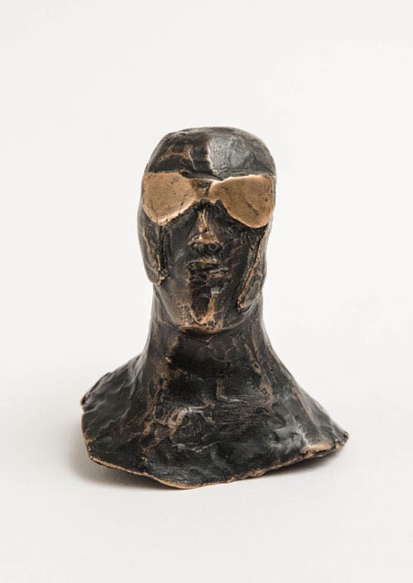 Maquette for a Goggle Head, c 1967. Please click to see an enlarged image