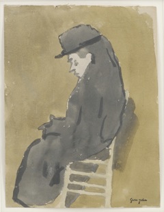 The Widow, c. 1920. Please click to see an enlarged image