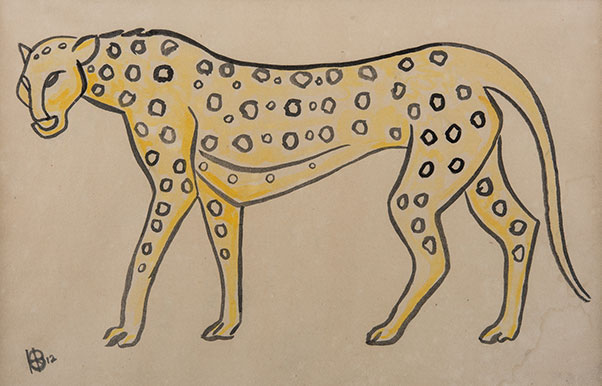 Cheetah, 1912. Please click to see an enlarged image