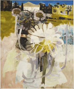 Sunflowers at Solaia, 1962. Please click to see an enlarged image